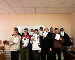 Студенты Лиманского филиала приняли участие во Всероссийской молодежной акции «Фронтовая открытка»
