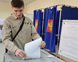 Студенты и преподаватели политехнического колледжа приняли участие в выборах президента Российской Федерации
