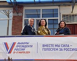 Студенты и преподаватели политехнического колледжа приняли участие в выборах президента Российской Федерации