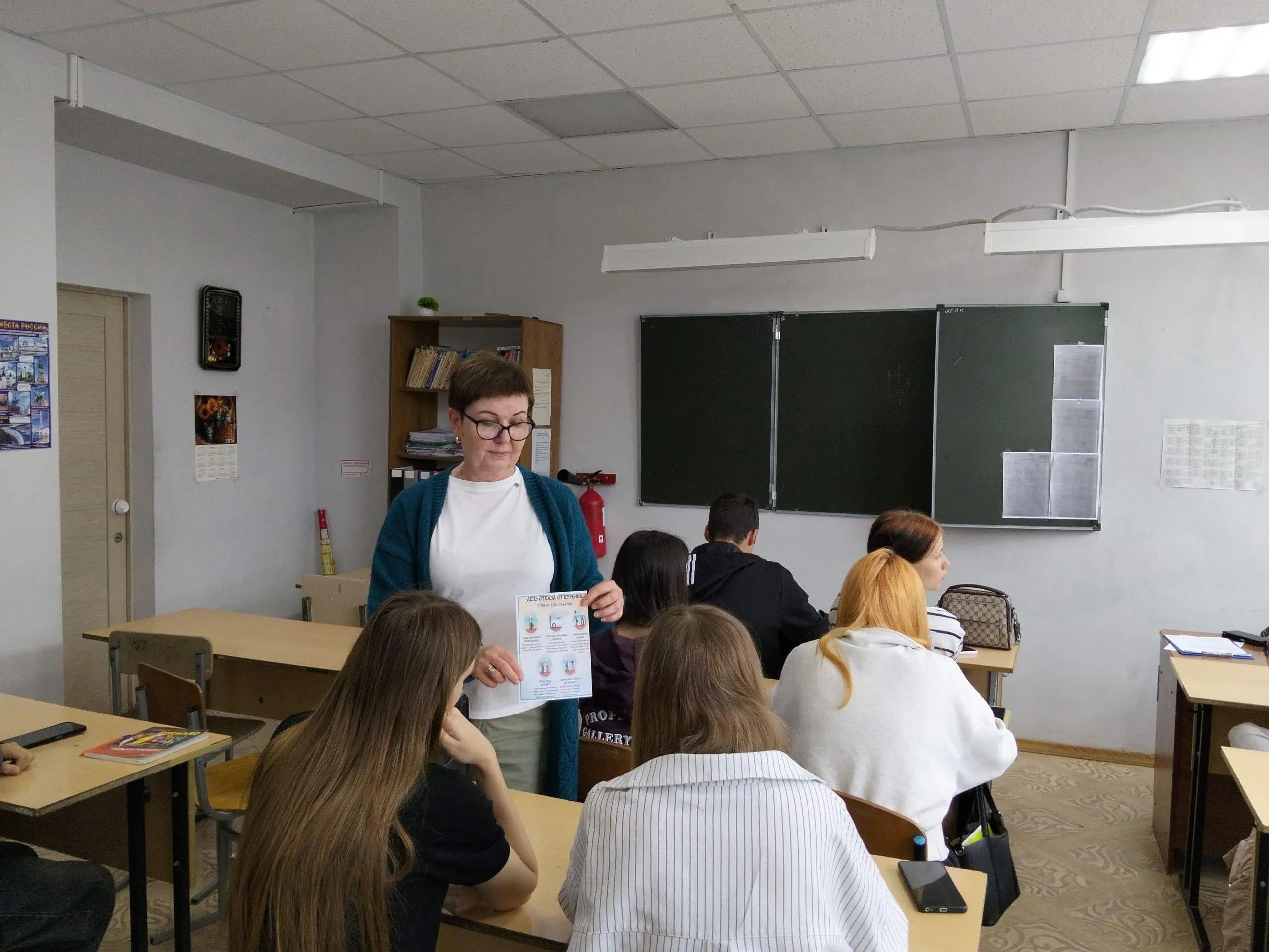 В Лиманском филиале АГПК прошёл интерактивный урок здоровья «Есть выбор: жизнь без вредных привычек»