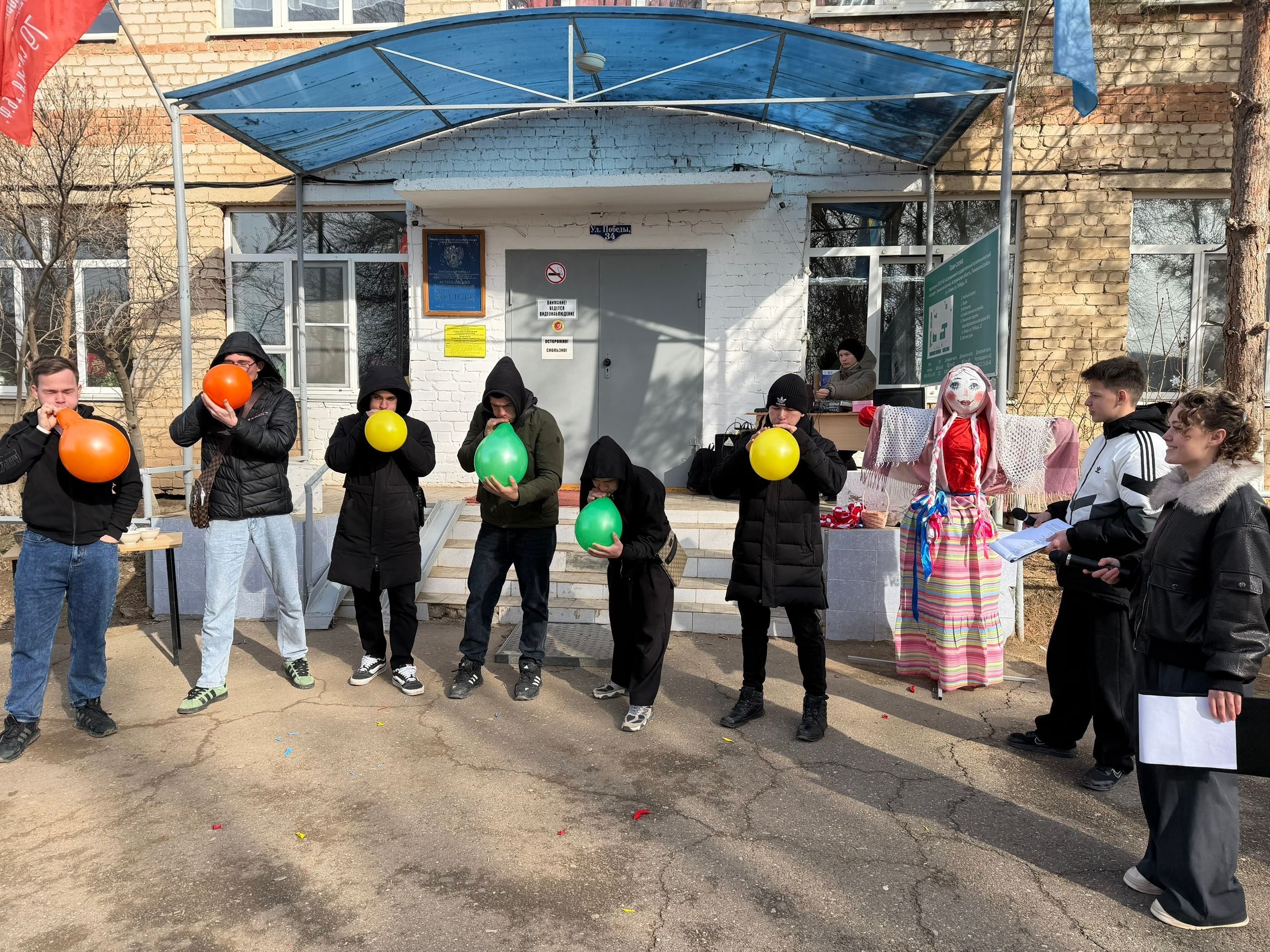 Широкая Масленица в Лиманском филиале АГПК