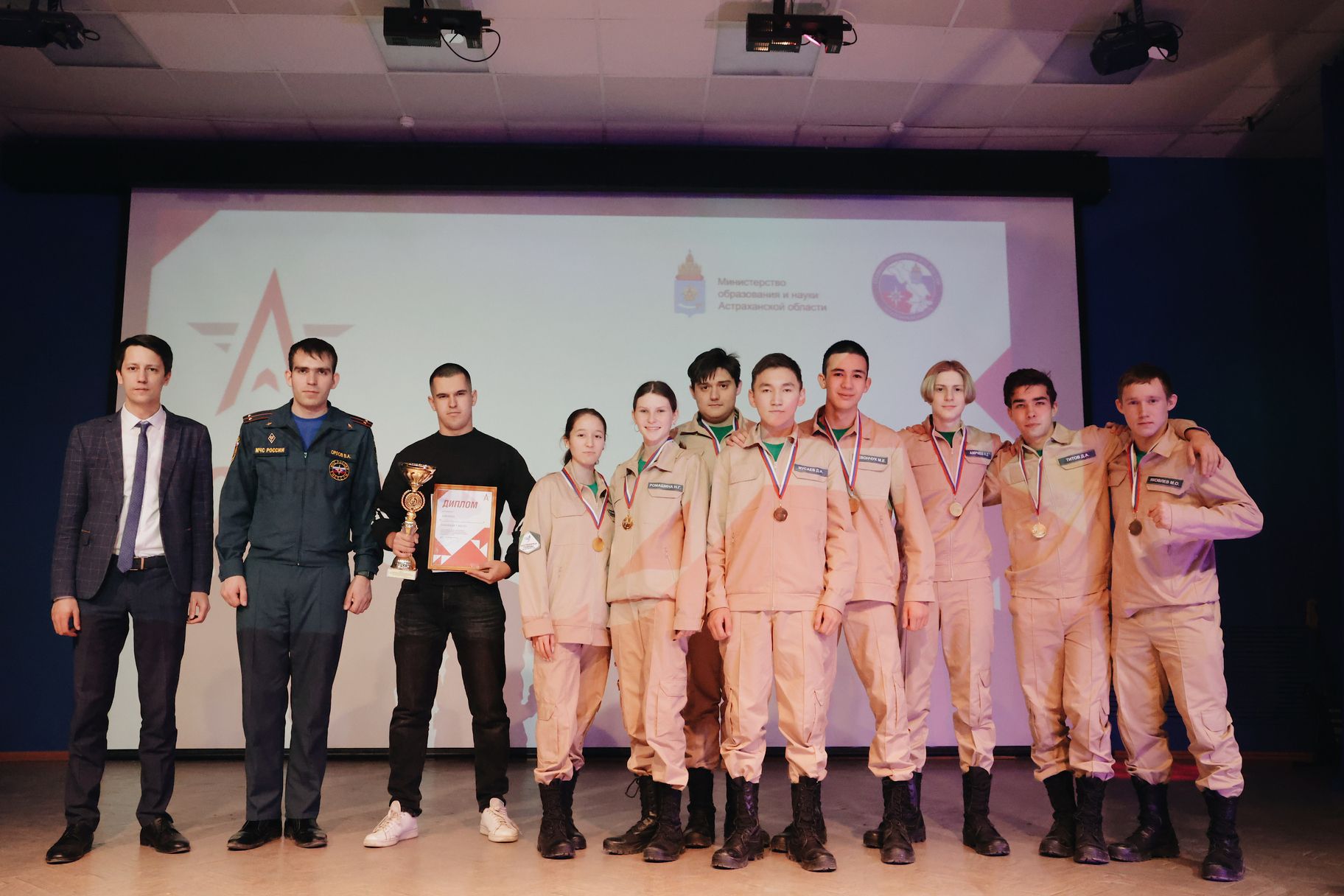 Команда АГПК стала победителем региональной спартакиады