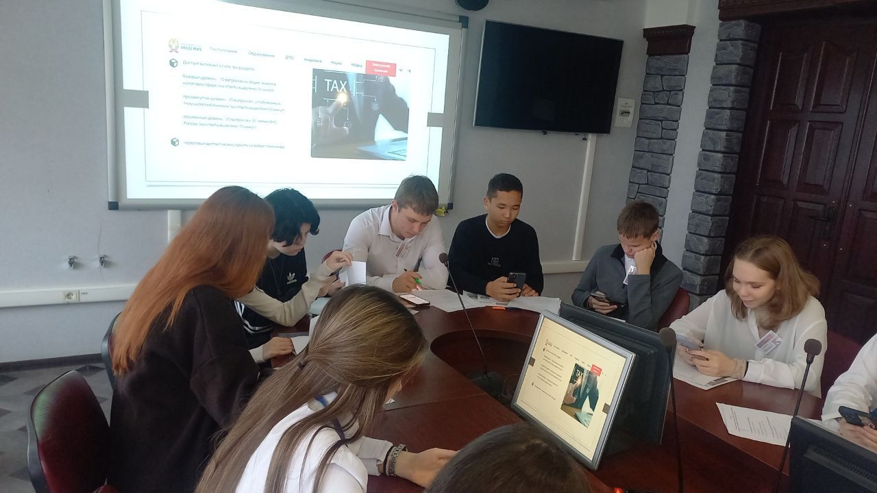 Наши налоги — достойное будущее детей: студенты ИТЭП приняли участие в Всероссийском Налоговом диктанте