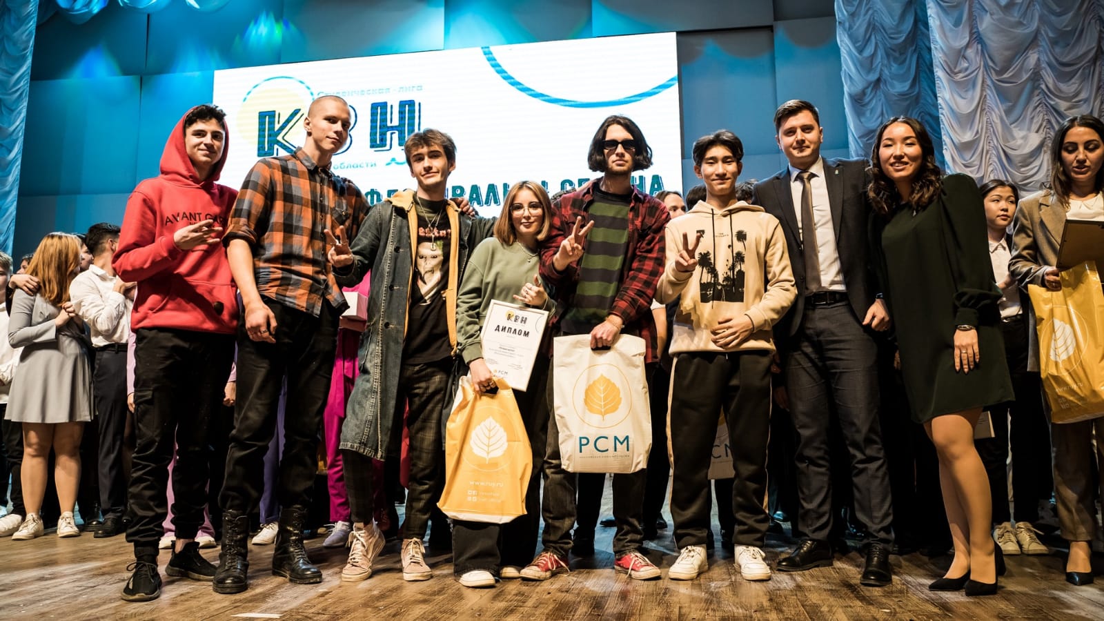 Команда АГПК заняла третье место на Фестивале студенческой лиги КВН