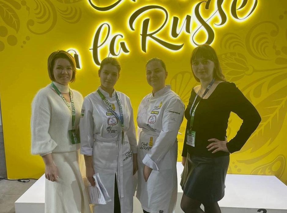 Студенты политехнического колледжа отмечены на всероссийском чемпионате «Chef a la Russe 2024»