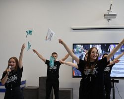 Вручение студенческих билетов первокурсникам отделения СТИД