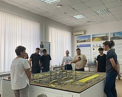 Студенты механического отделения посетили музей ООО «Газпром добыча Астрахань»