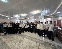 Студенты АГПК посетили открытие Музея редких книг