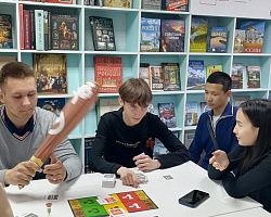 «Первобытная вечеринка» со студентами отделения ИТЭиП