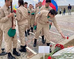 «Наследники Победы» почтили память воинов 28-й Армии 