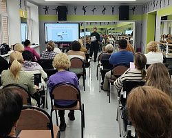 Преподаватели механического отделения на обучающем семинаре