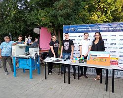Более 300 астраханцев посетили мастер-классы АГПК в рамках патриотического мероприятия «ZаРоссию!»