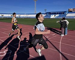 Студенты АГПК приняли участие в соревнованиях по легкой атлетике в рамках проекта «УниверЛига Регионов»