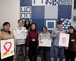 Студенты АГПК присоединились к мероприятиям Всемирного дня борьбы со СПИДом