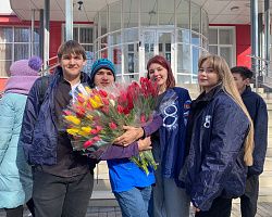 Студенты АГПК приняли участие во всероссийской акции «Вам, любимые»