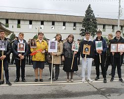 Студенты АГПК приняли участие в мероприятиях, посвящённых празднованию Дня Победы
