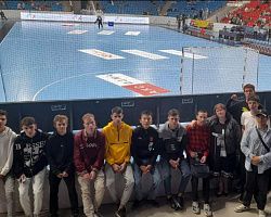 Студенты АГПК посетили матч женской Olimpbet Суперлиги по гандболу 