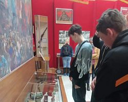 Студенты механического отделения посетили Музей боевой славы