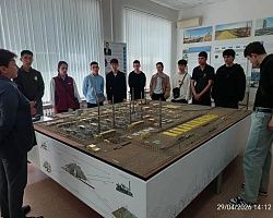 Экскурсия студентов группы СЭН‑2109 в учебный центр «Газпром‑музей»