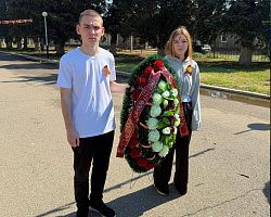 Студенты Лиманского филиала АГПК приняли активное участие в праздновании 81-й годовщины Победы