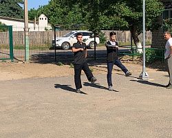 Лиманский филиал АГПК принял участие в учебных сборах в рамках ОБЗР