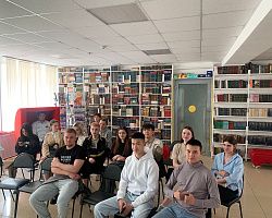 Студенты группы АГПК посетили астраханскую библиотеку для молодежи им. Бориса Шаховского