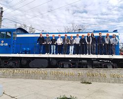 Группа РЭМ-1309 посетила экскурсию на Астраханский тепловозоремонтный завод!