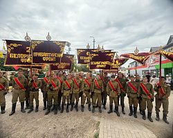 Володарские студенты приняли участие в Параде Победы